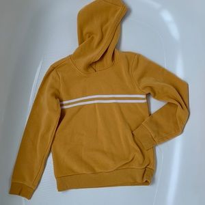 Sweatshirt by Full Tilt L mustard yellow